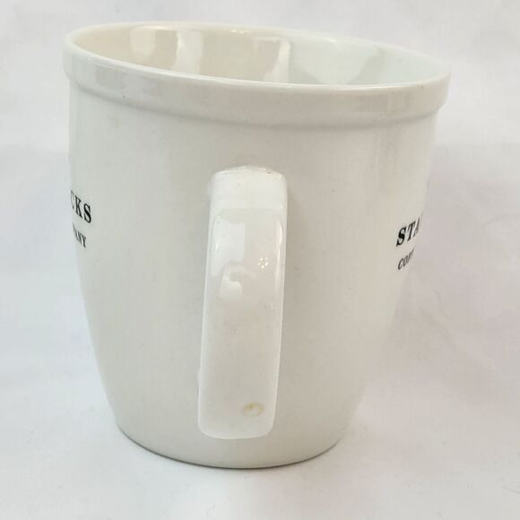 ☕️Starbucks 2007 Ivory Est 1971 Abbey Ceramic 16oz Mug - Picture 6 of 11
